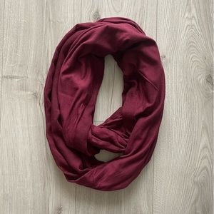 Guess by Marciano Wine Red Infinity Scarf
